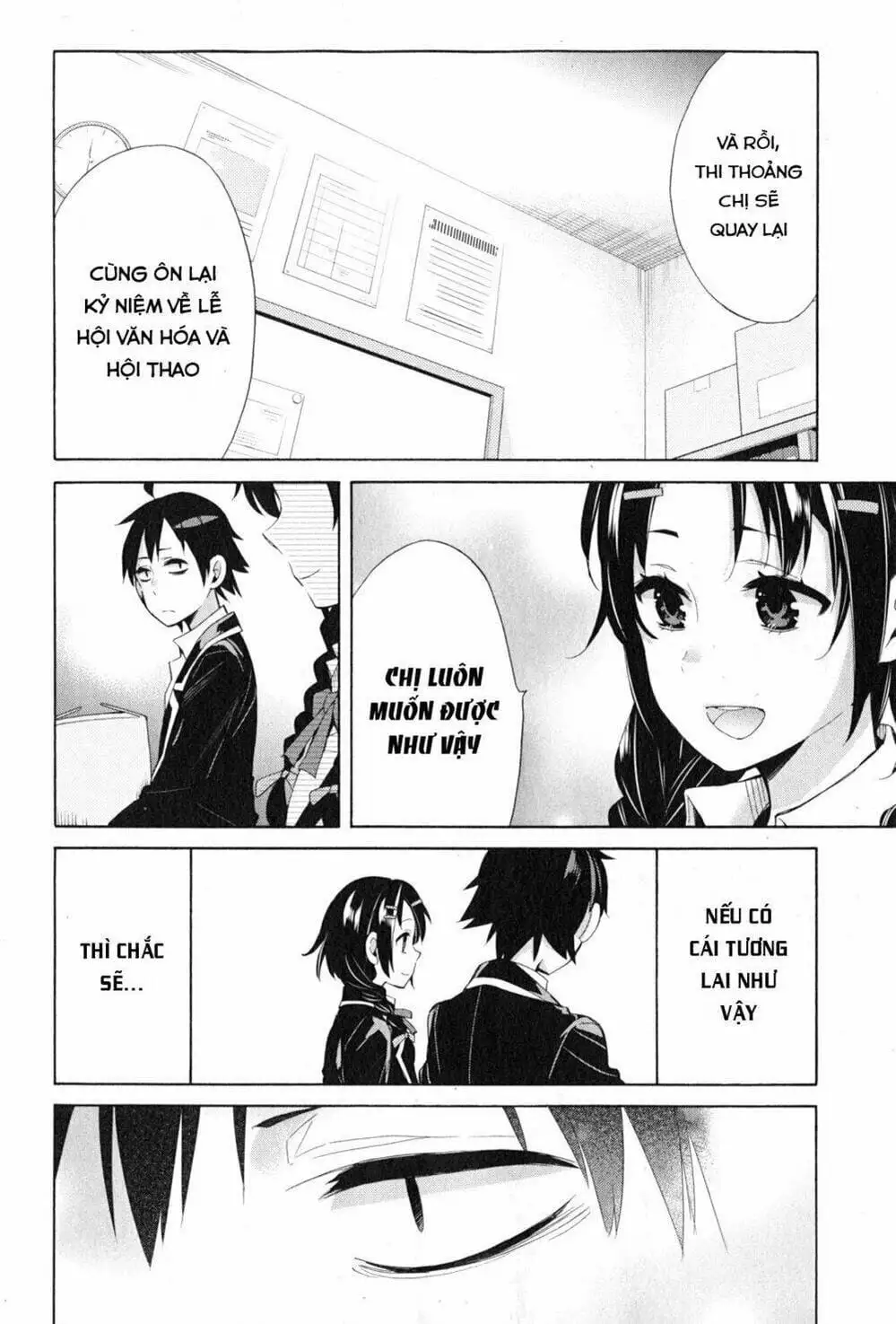 Truyện Tranh Chuyện Tình Thanh Xuân Bi Hài Của Tôi Quả Nhiên Là Sai Lầm - Oregairu trang 6