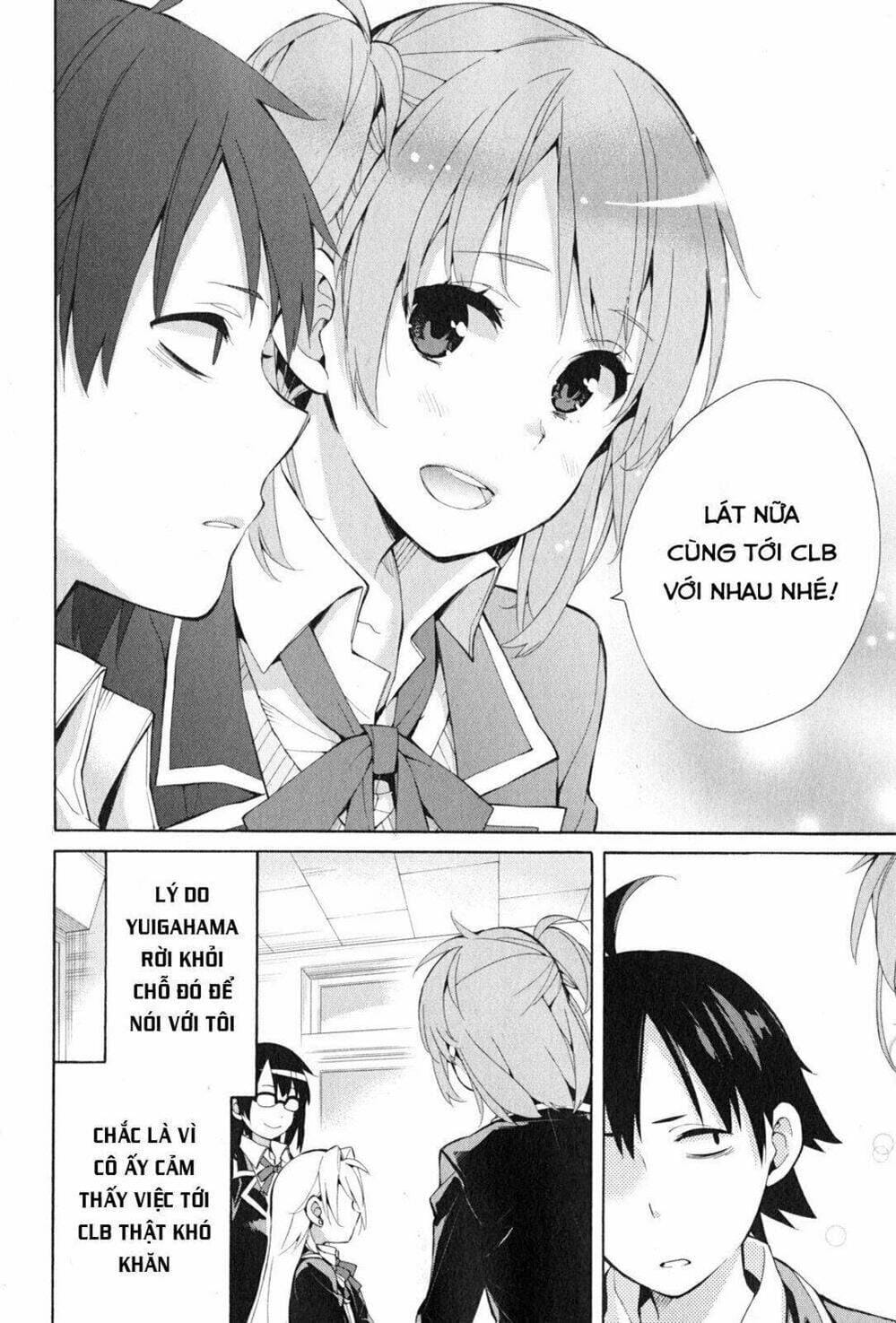 Truyện Tranh Chuyện Tình Thanh Xuân Bi Hài Của Tôi Quả Nhiên Là Sai Lầm - Oregairu trang 6