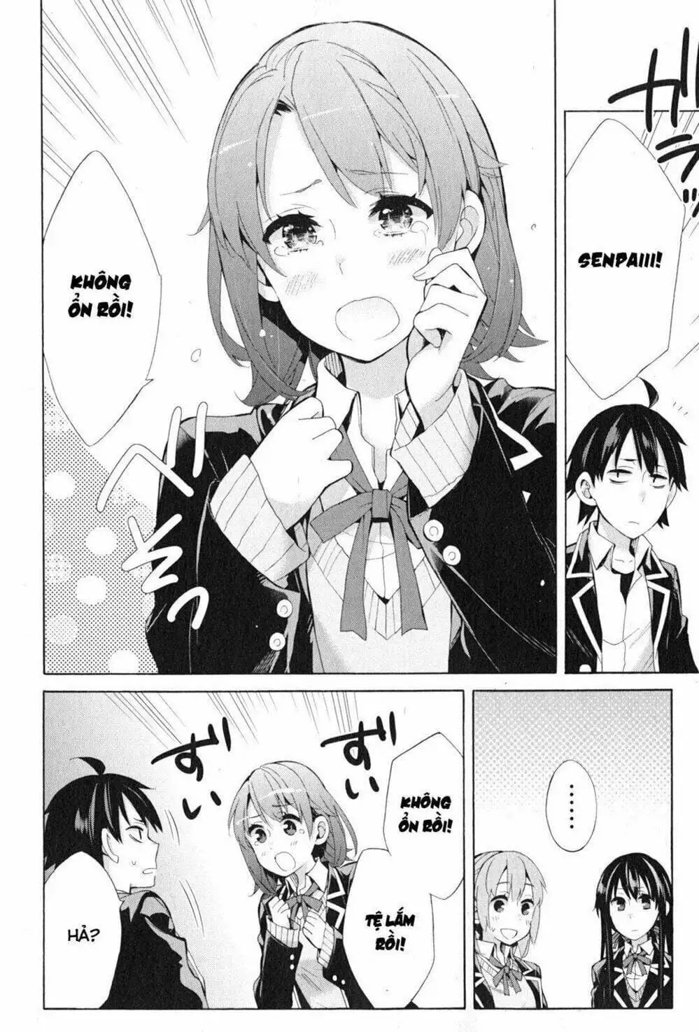 Truyện Tranh Chuyện Tình Thanh Xuân Bi Hài Của Tôi Quả Nhiên Là Sai Lầm - Oregairu trang 6