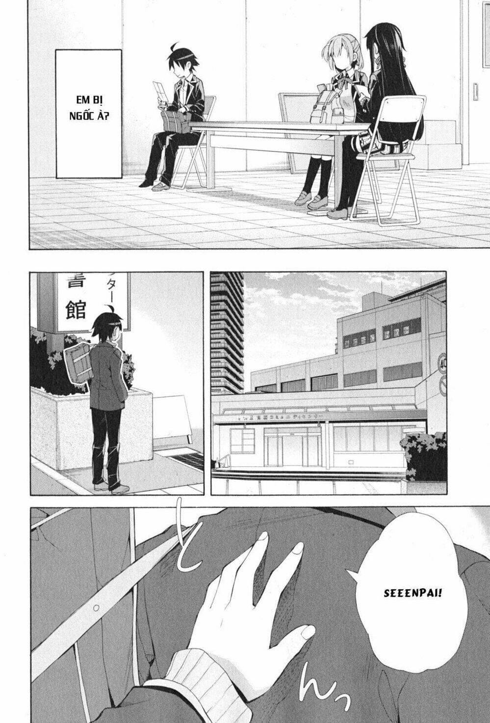 Truyện Tranh Chuyện Tình Thanh Xuân Bi Hài Của Tôi Quả Nhiên Là Sai Lầm - Oregairu trang 6