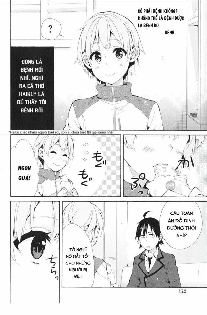 Truyện Tranh Chuyện Tình Thanh Xuân Bi Hài Của Tôi Quả Nhiên Là Sai Lầm - Oregairu trang 6