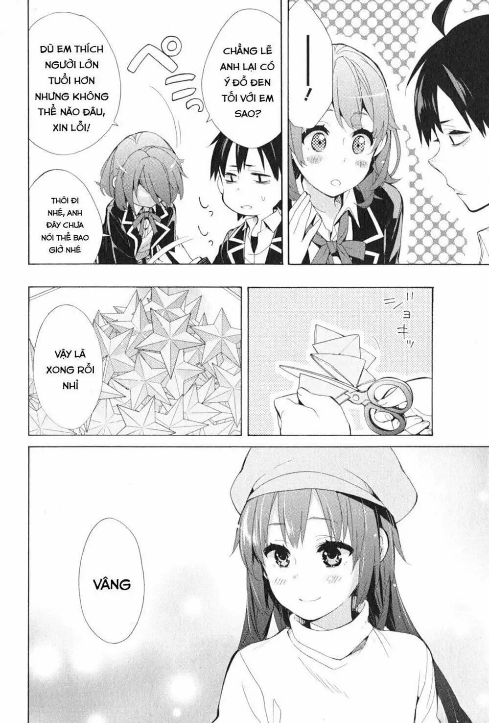 Truyện Tranh Chuyện Tình Thanh Xuân Bi Hài Của Tôi Quả Nhiên Là Sai Lầm - Oregairu trang 6