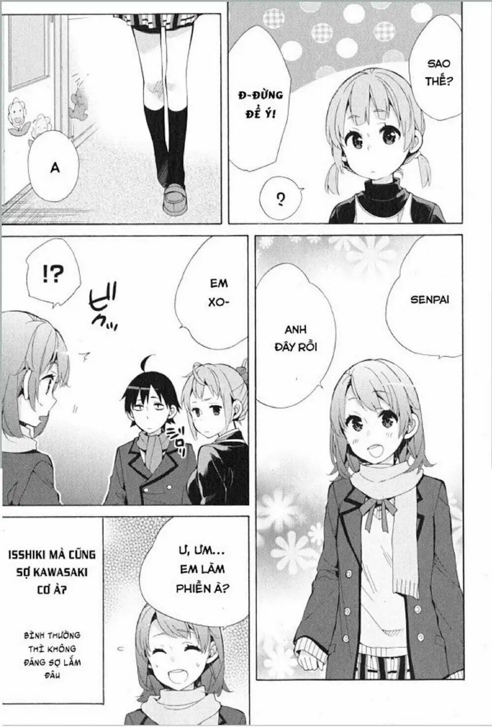 Truyện Tranh Chuyện Tình Thanh Xuân Bi Hài Của Tôi Quả Nhiên Là Sai Lầm - Oregairu trang 6