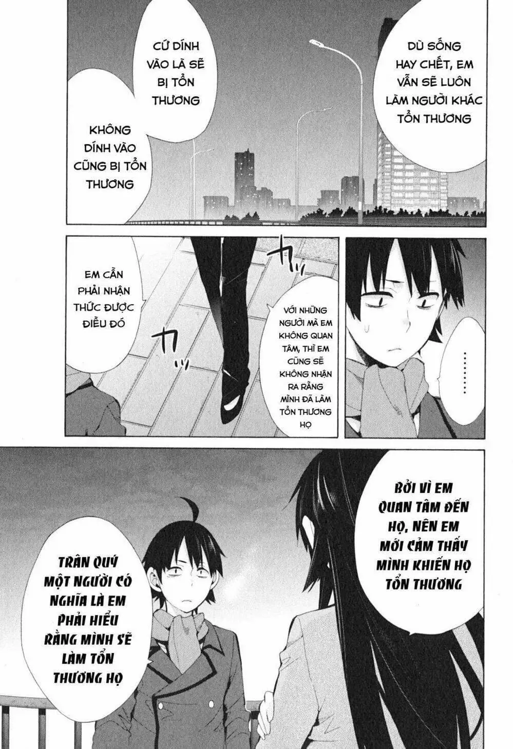 Truyện Tranh Chuyện Tình Thanh Xuân Bi Hài Của Tôi Quả Nhiên Là Sai Lầm - Oregairu trang 6