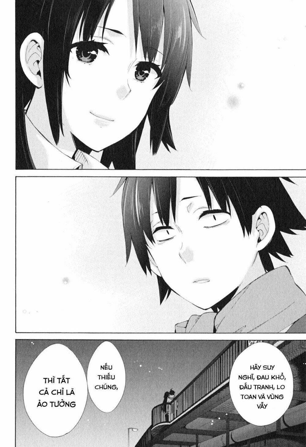 Truyện Tranh Chuyện Tình Thanh Xuân Bi Hài Của Tôi Quả Nhiên Là Sai Lầm - Oregairu trang 6