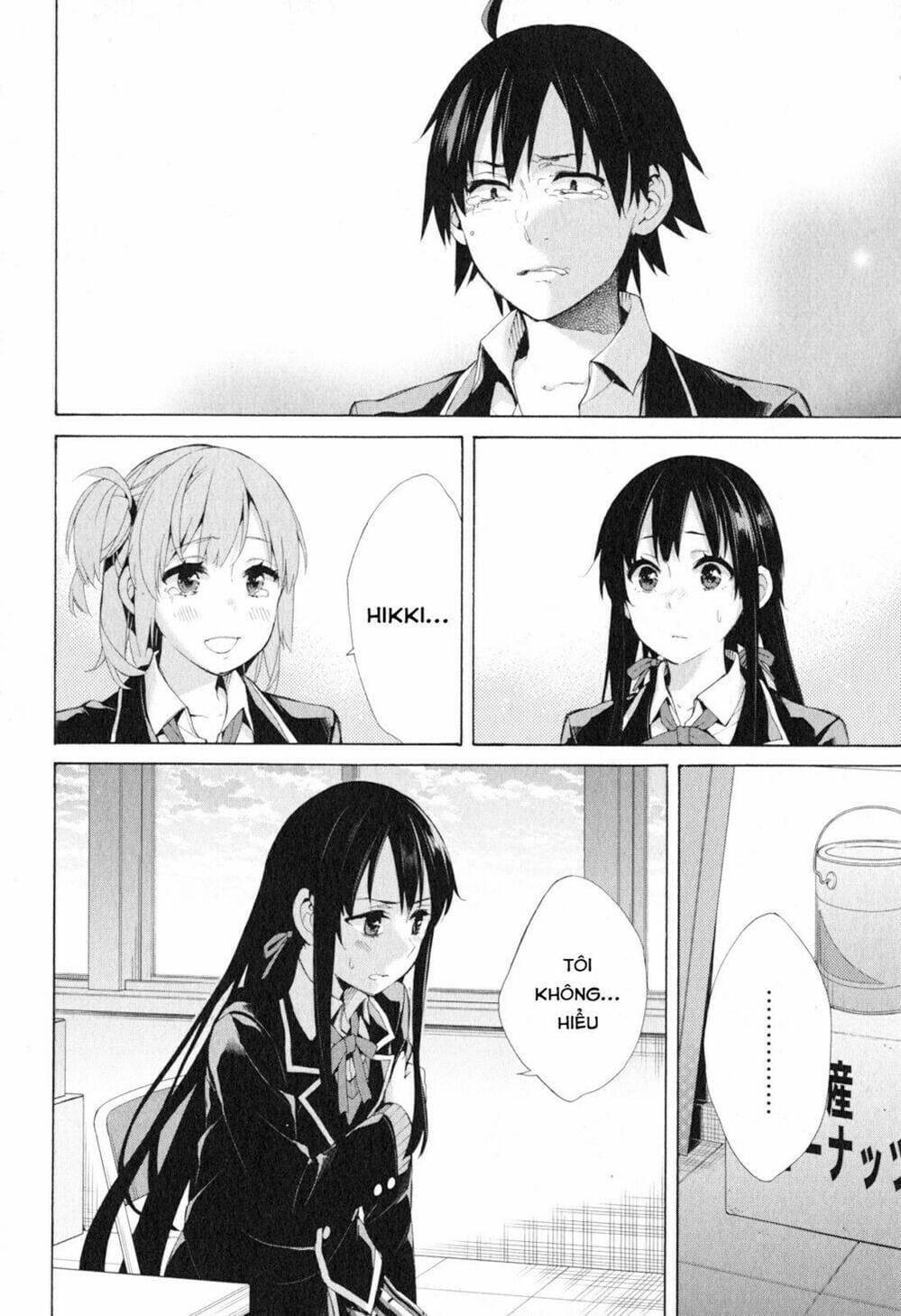 Truyện Tranh Chuyện Tình Thanh Xuân Bi Hài Của Tôi Quả Nhiên Là Sai Lầm - Oregairu trang 6