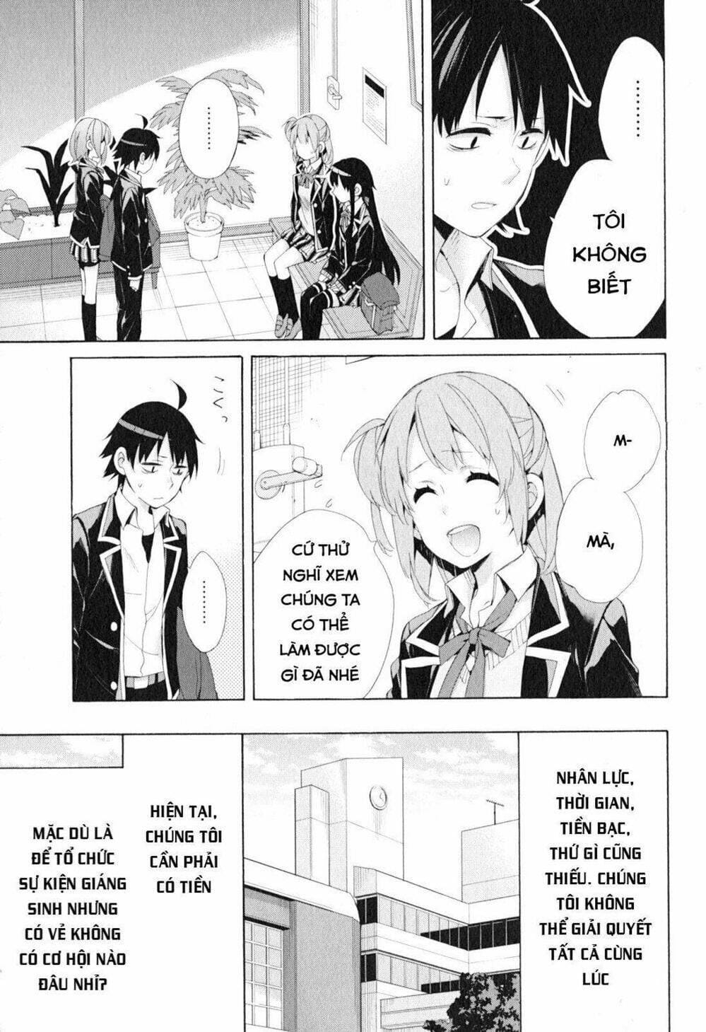 Truyện Tranh Chuyện Tình Thanh Xuân Bi Hài Của Tôi Quả Nhiên Là Sai Lầm - Oregairu trang 6