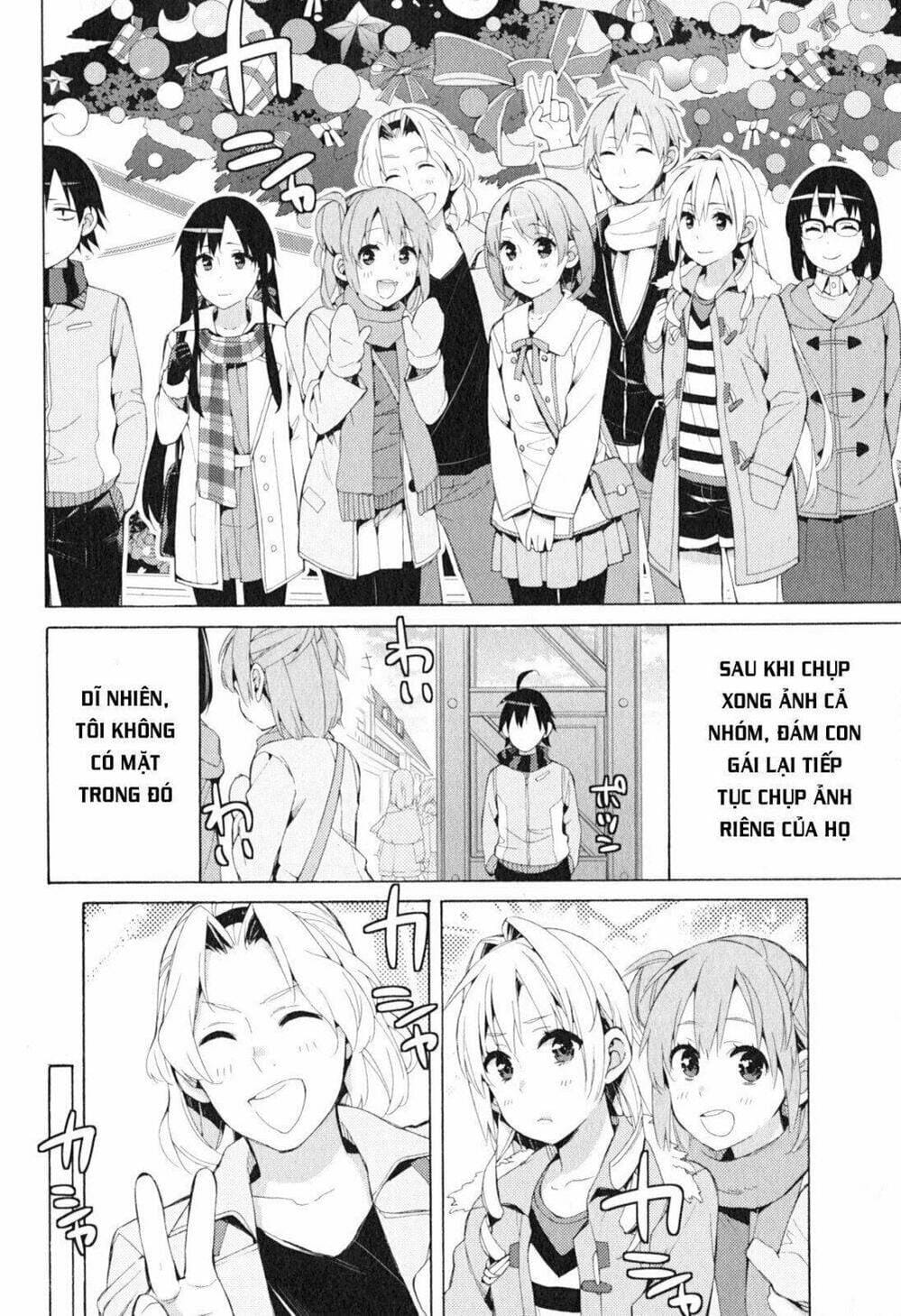 Truyện Tranh Chuyện Tình Thanh Xuân Bi Hài Của Tôi Quả Nhiên Là Sai Lầm - Oregairu trang 6