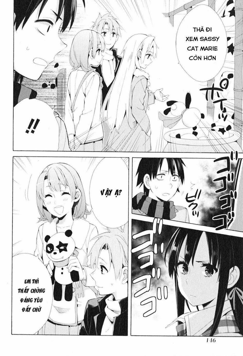 Truyện Tranh Chuyện Tình Thanh Xuân Bi Hài Của Tôi Quả Nhiên Là Sai Lầm - Oregairu trang 6