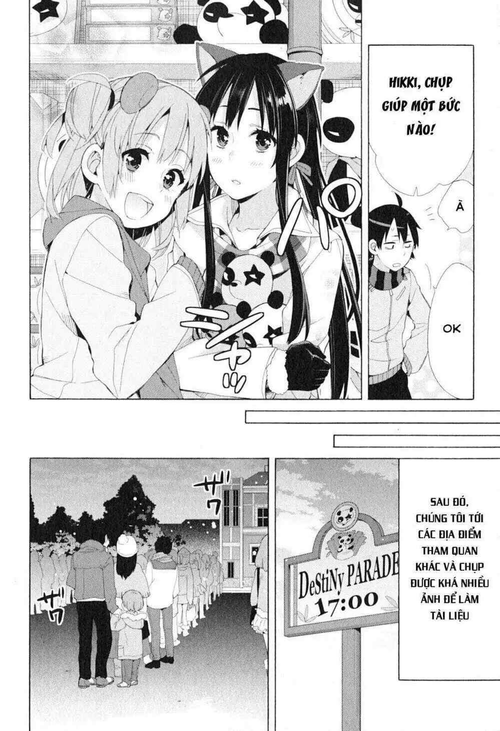 Truyện Tranh Chuyện Tình Thanh Xuân Bi Hài Của Tôi Quả Nhiên Là Sai Lầm - Oregairu trang 6