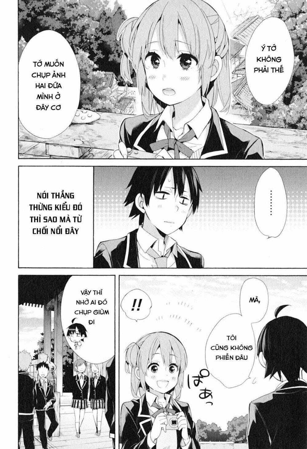 Truyện Tranh Chuyện Tình Thanh Xuân Bi Hài Của Tôi Quả Nhiên Là Sai Lầm - Oregairu trang 6