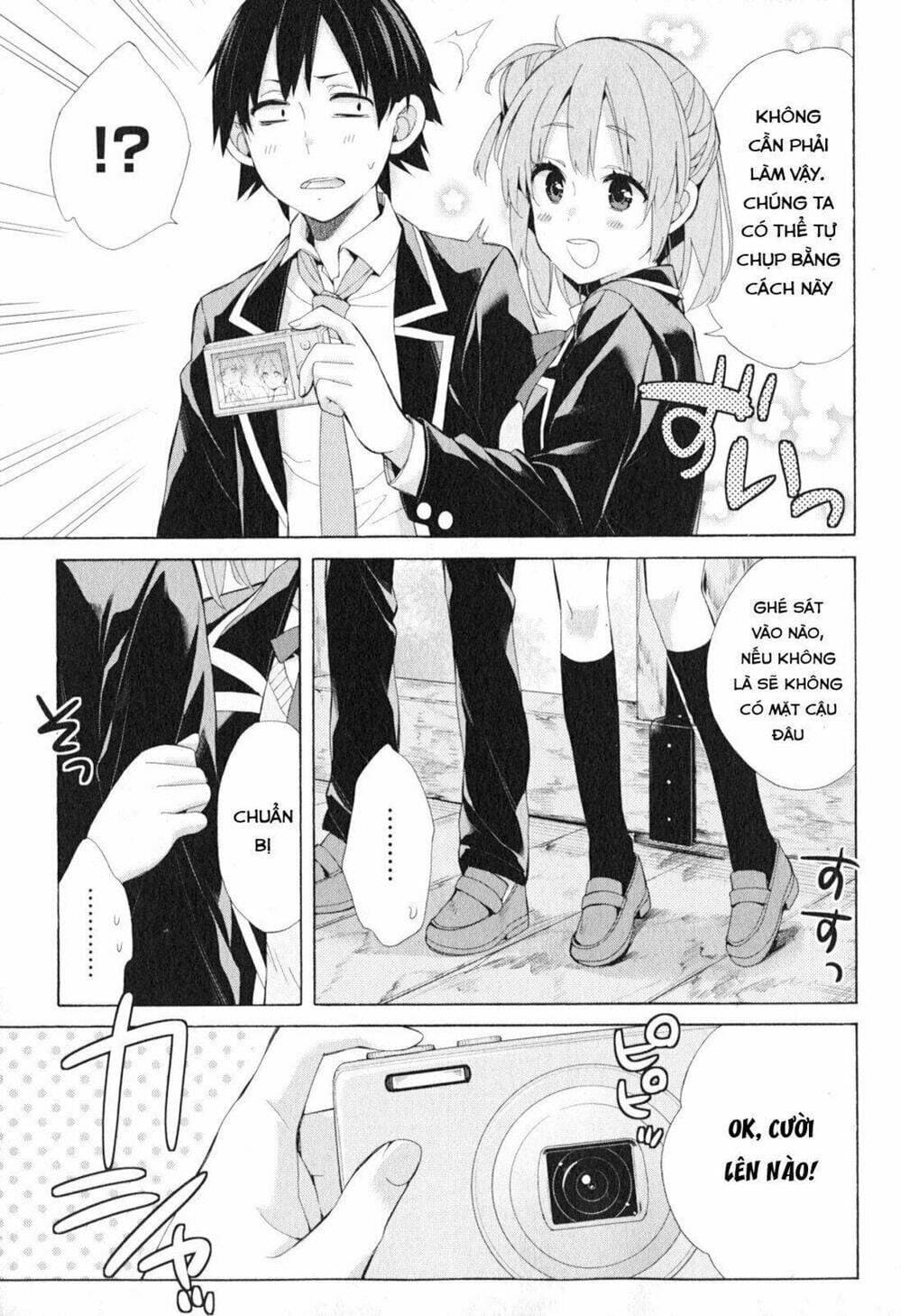 Truyện Tranh Chuyện Tình Thanh Xuân Bi Hài Của Tôi Quả Nhiên Là Sai Lầm - Oregairu trang 6