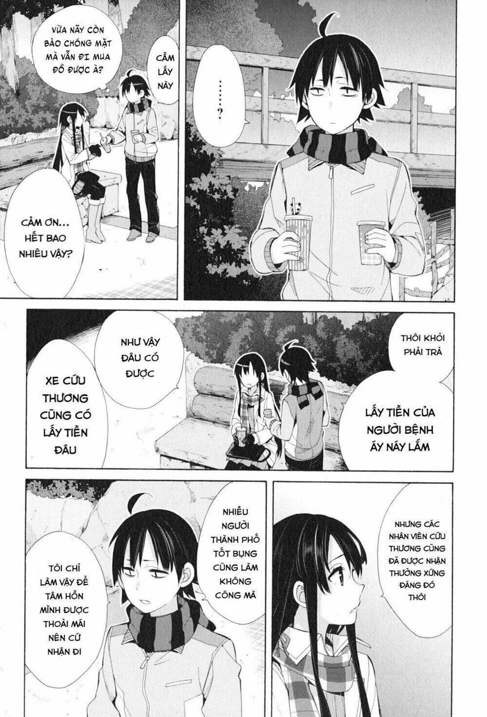 Truyện Tranh Chuyện Tình Thanh Xuân Bi Hài Của Tôi Quả Nhiên Là Sai Lầm - Oregairu trang 6