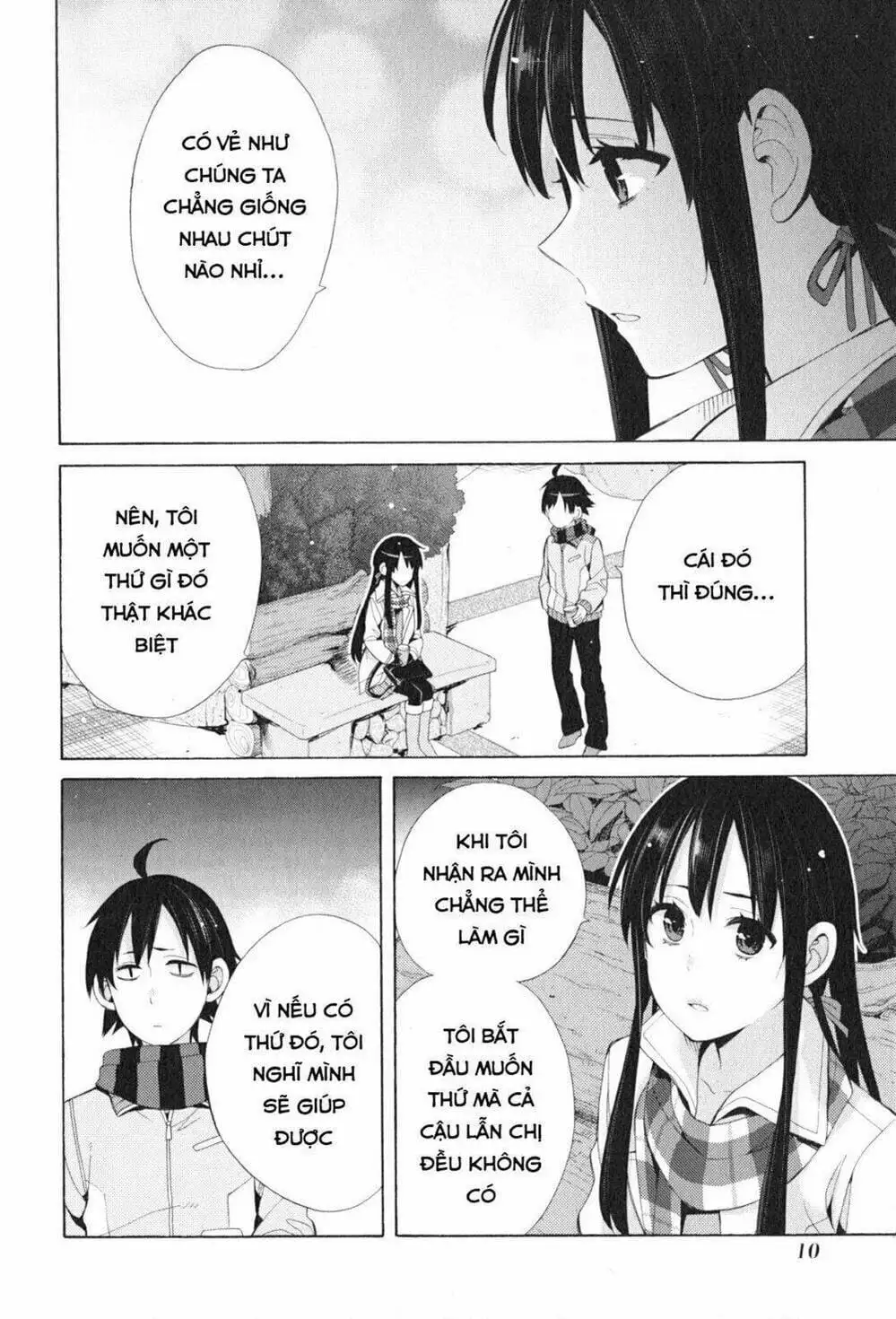 Truyện Tranh Chuyện Tình Thanh Xuân Bi Hài Của Tôi Quả Nhiên Là Sai Lầm - Oregairu trang 6