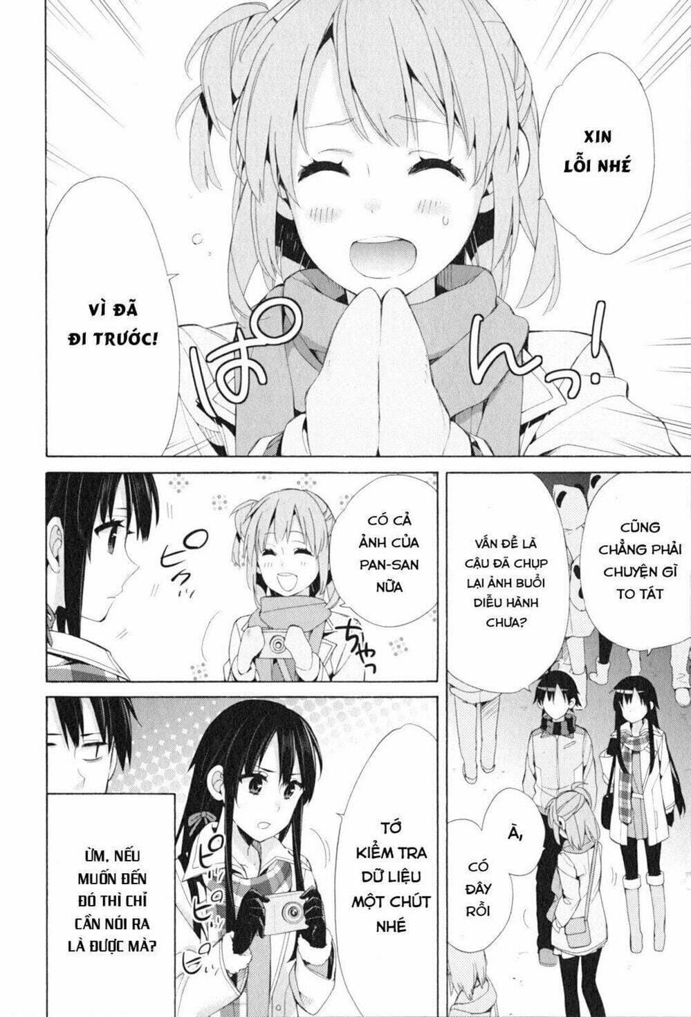 Truyện Tranh Chuyện Tình Thanh Xuân Bi Hài Của Tôi Quả Nhiên Là Sai Lầm - Oregairu trang 6