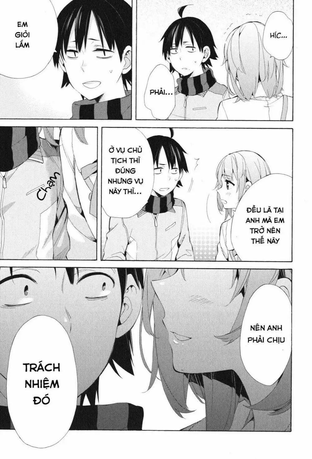 Truyện Tranh Chuyện Tình Thanh Xuân Bi Hài Của Tôi Quả Nhiên Là Sai Lầm - Oregairu trang 6