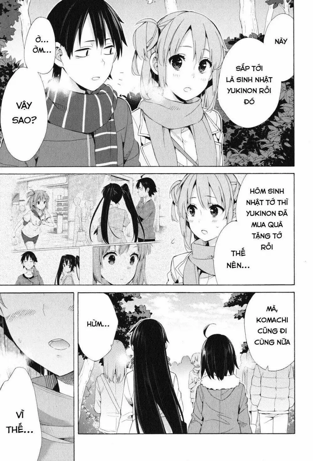 Truyện Tranh Chuyện Tình Thanh Xuân Bi Hài Của Tôi Quả Nhiên Là Sai Lầm - Oregairu trang 6