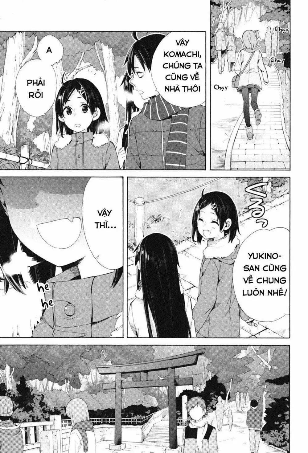 Truyện Tranh Chuyện Tình Thanh Xuân Bi Hài Của Tôi Quả Nhiên Là Sai Lầm - Oregairu trang 6