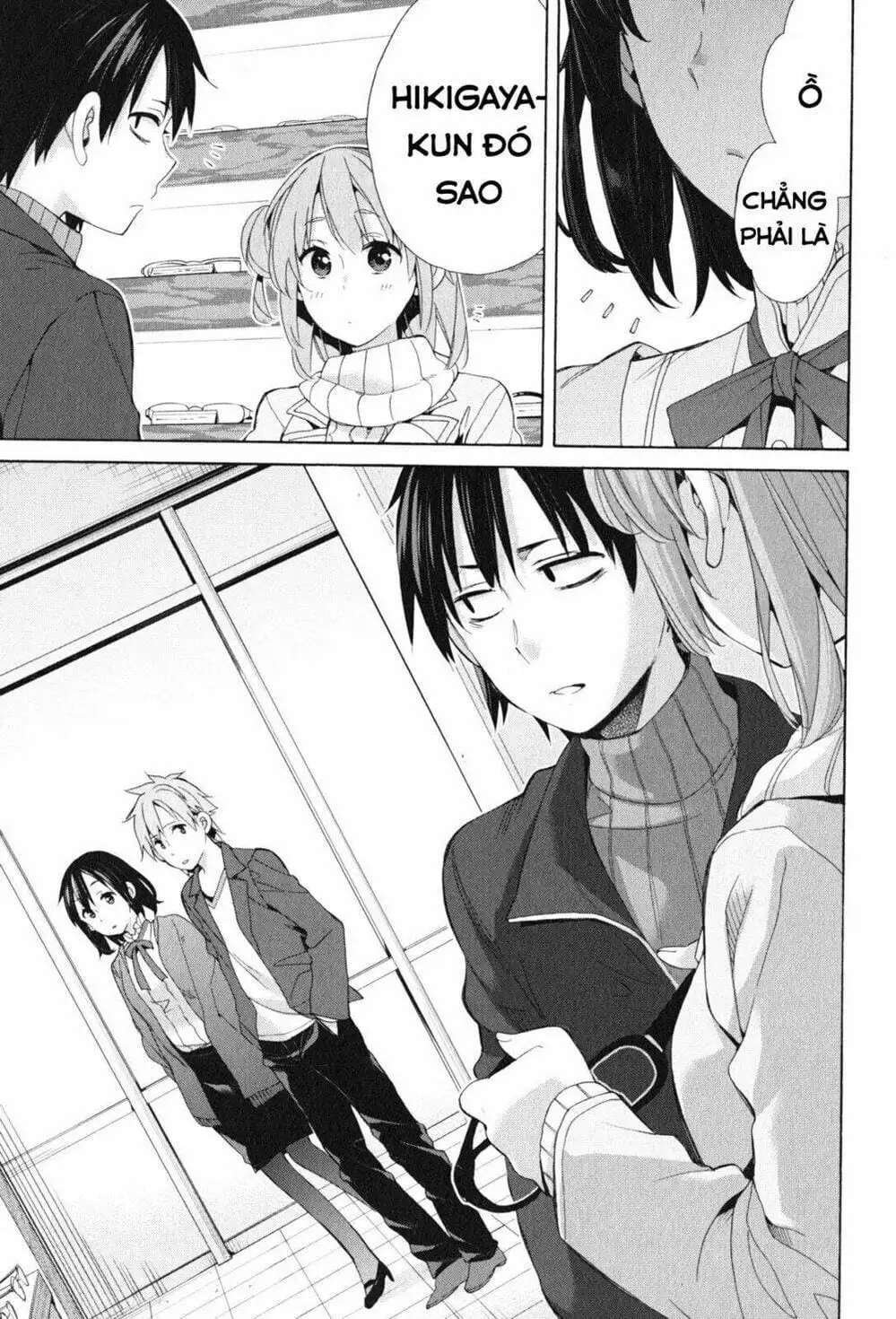 Truyện Tranh Chuyện Tình Thanh Xuân Bi Hài Của Tôi Quả Nhiên Là Sai Lầm - Oregairu trang 6