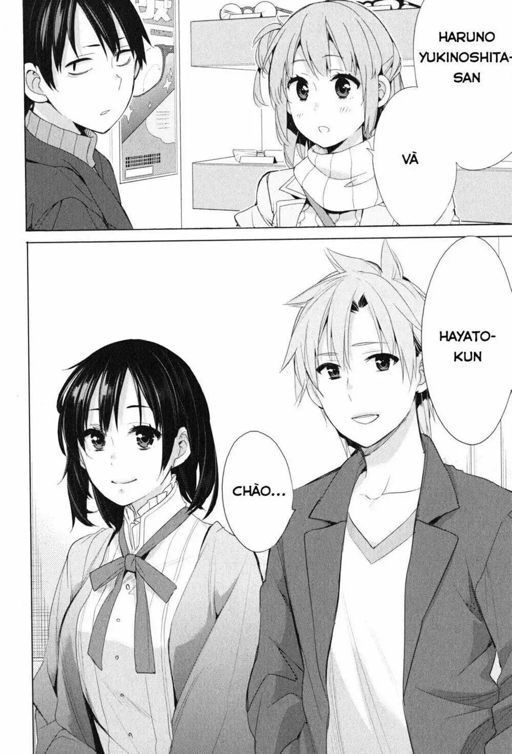 Truyện Tranh Chuyện Tình Thanh Xuân Bi Hài Của Tôi Quả Nhiên Là Sai Lầm - Oregairu trang 6