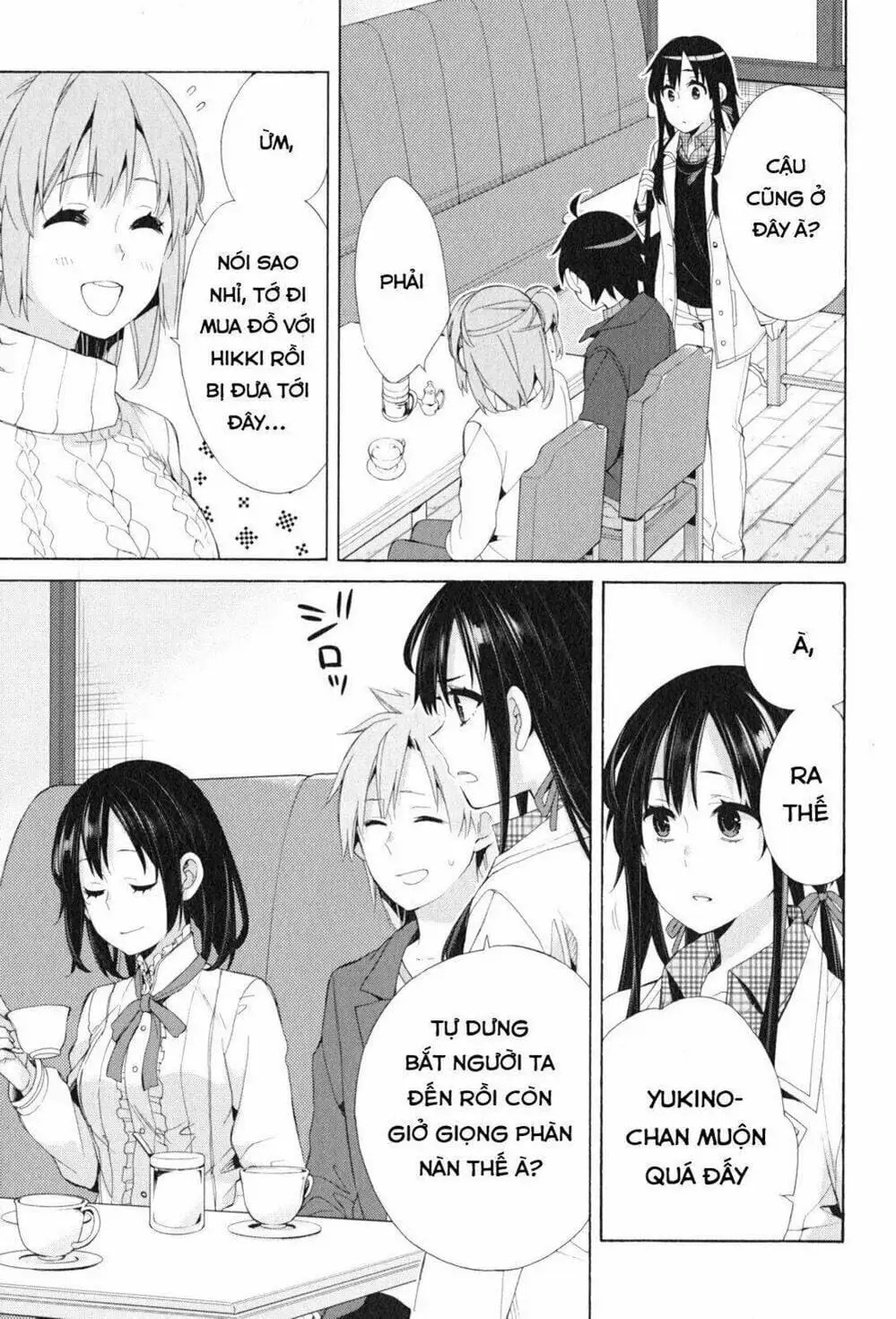 Truyện Tranh Chuyện Tình Thanh Xuân Bi Hài Của Tôi Quả Nhiên Là Sai Lầm - Oregairu trang 6