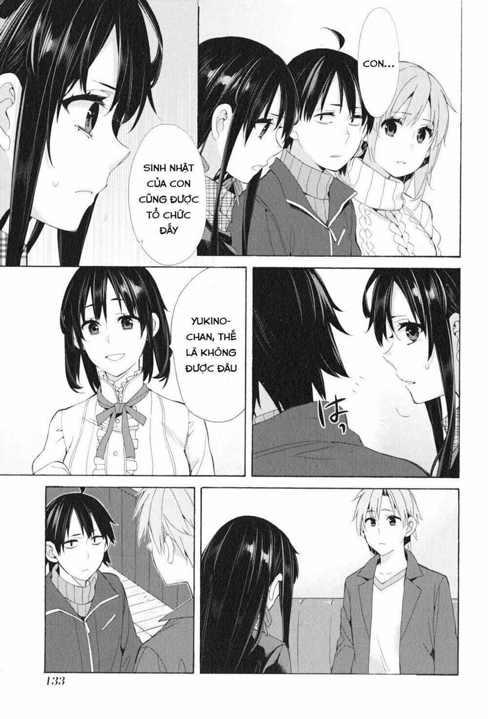 Truyện Tranh Chuyện Tình Thanh Xuân Bi Hài Của Tôi Quả Nhiên Là Sai Lầm - Oregairu trang 6