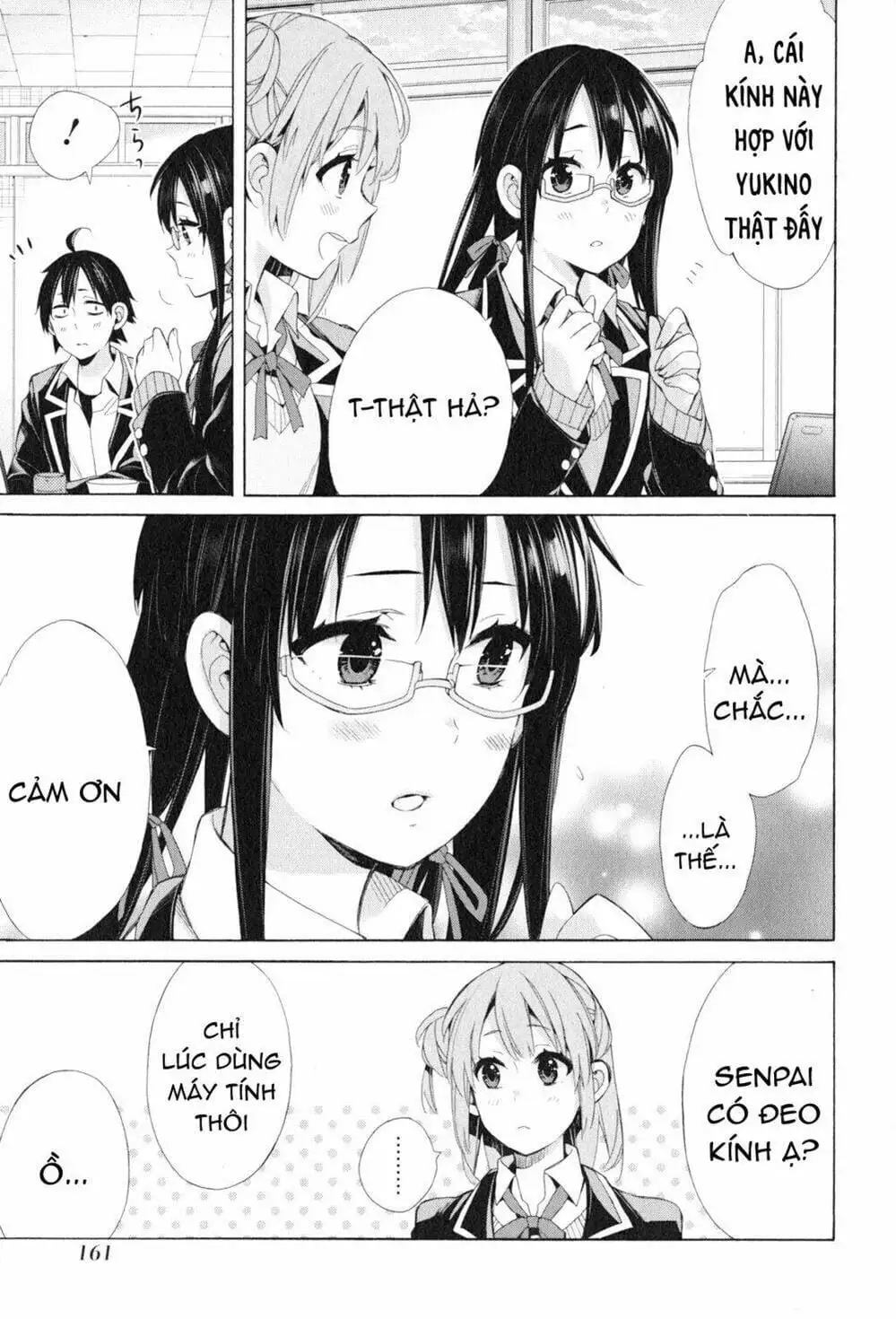 Truyện Tranh Chuyện Tình Thanh Xuân Bi Hài Của Tôi Quả Nhiên Là Sai Lầm - Oregairu trang 6