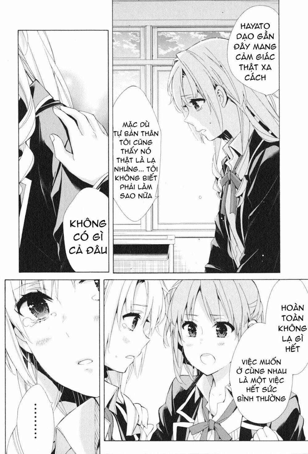 Truyện Tranh Chuyện Tình Thanh Xuân Bi Hài Của Tôi Quả Nhiên Là Sai Lầm - Oregairu trang 6