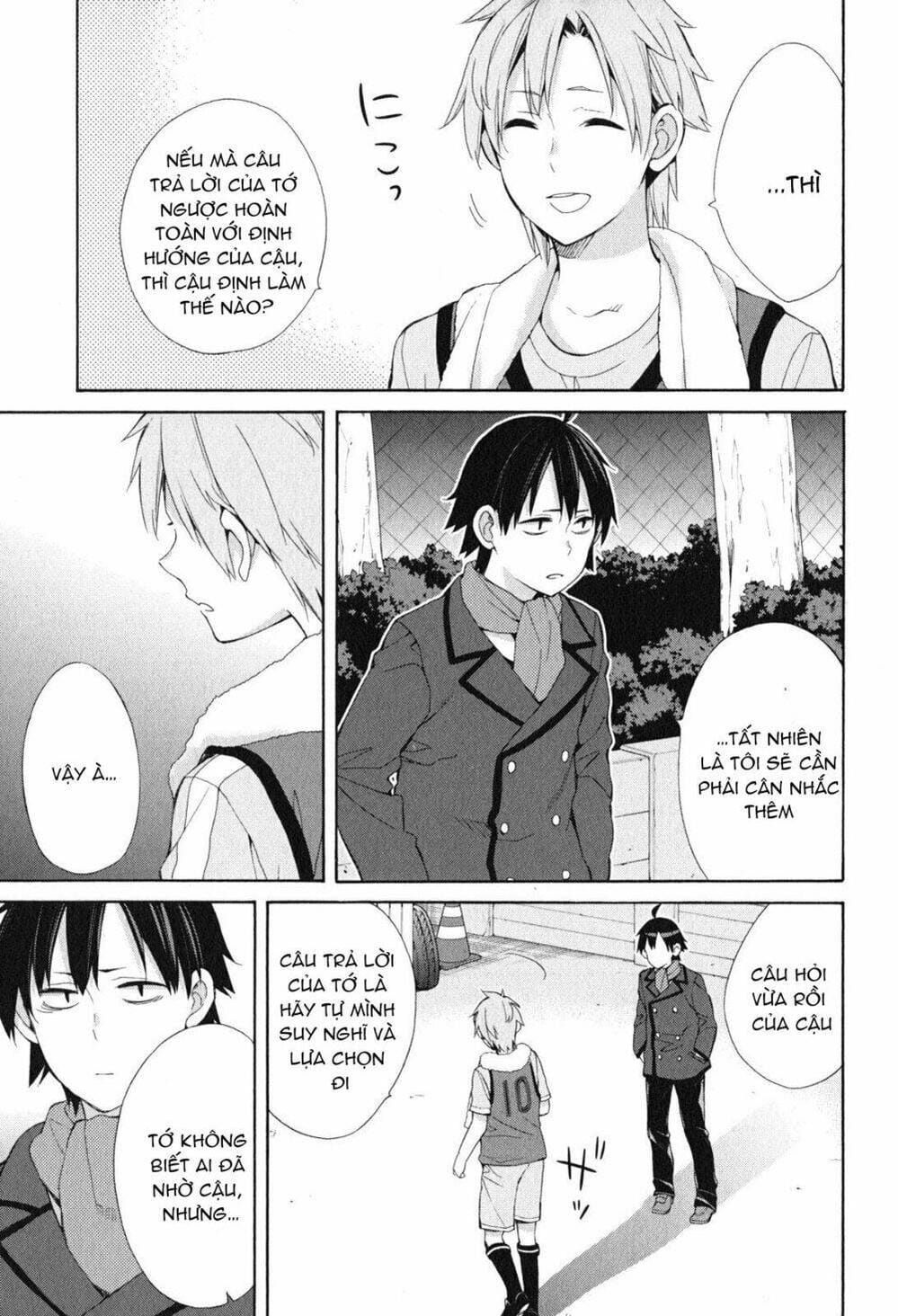 Truyện Tranh Chuyện Tình Thanh Xuân Bi Hài Của Tôi Quả Nhiên Là Sai Lầm - Oregairu trang 6