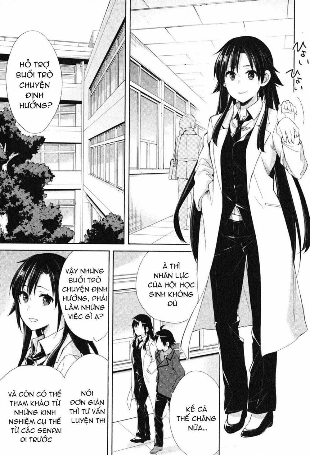 Truyện Tranh Chuyện Tình Thanh Xuân Bi Hài Của Tôi Quả Nhiên Là Sai Lầm - Oregairu trang 6