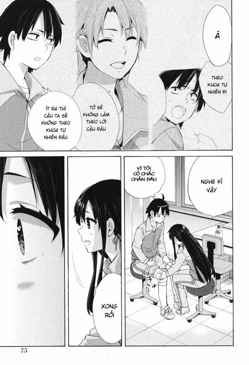 Truyện Tranh Chuyện Tình Thanh Xuân Bi Hài Của Tôi Quả Nhiên Là Sai Lầm - Oregairu trang 6