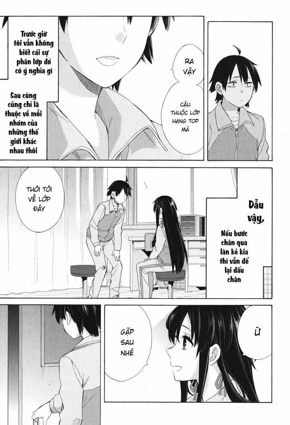 Truyện Tranh Chuyện Tình Thanh Xuân Bi Hài Của Tôi Quả Nhiên Là Sai Lầm - Oregairu trang 6