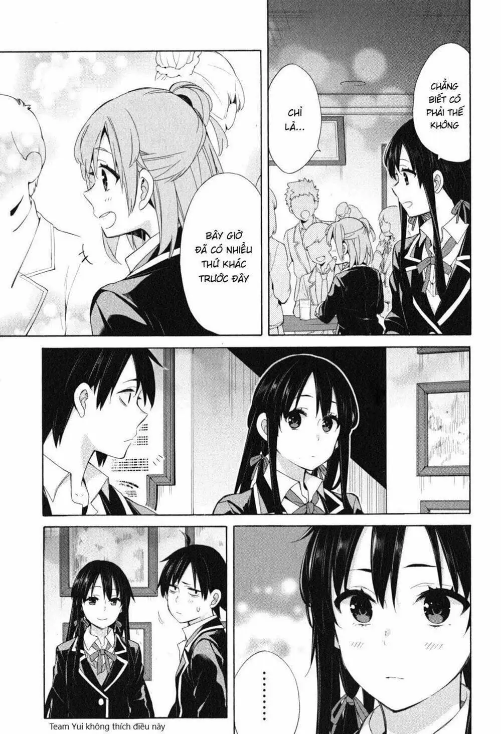 Truyện Tranh Chuyện Tình Thanh Xuân Bi Hài Của Tôi Quả Nhiên Là Sai Lầm - Oregairu trang 6