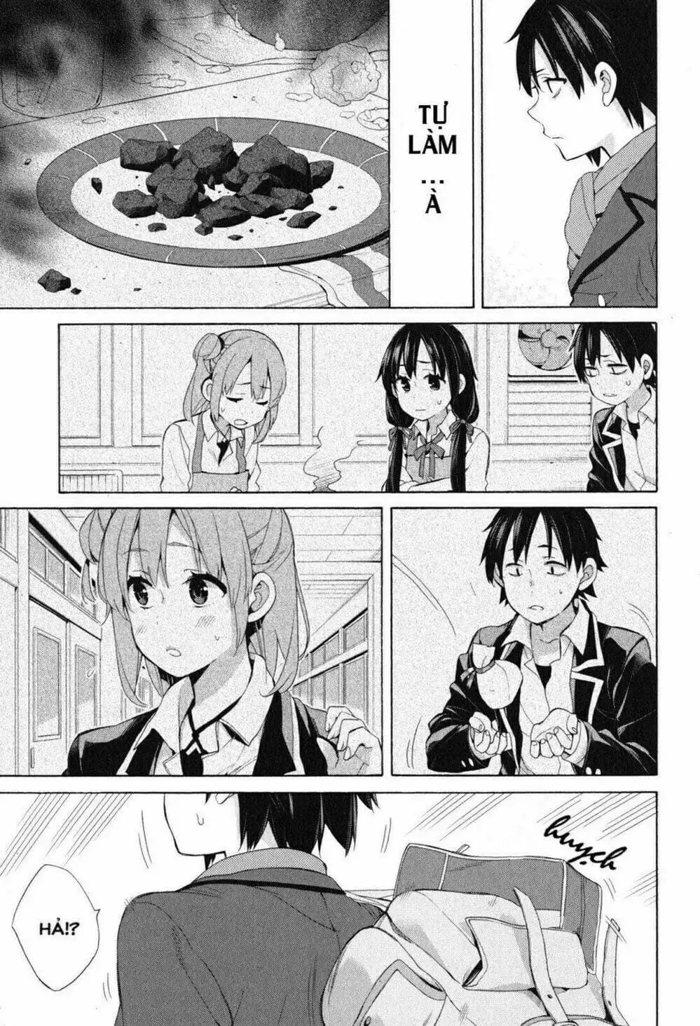 Truyện Tranh Chuyện Tình Thanh Xuân Bi Hài Của Tôi Quả Nhiên Là Sai Lầm - Oregairu trang 6