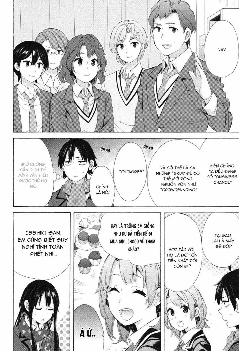 Truyện Tranh Chuyện Tình Thanh Xuân Bi Hài Của Tôi Quả Nhiên Là Sai Lầm - Oregairu trang 6