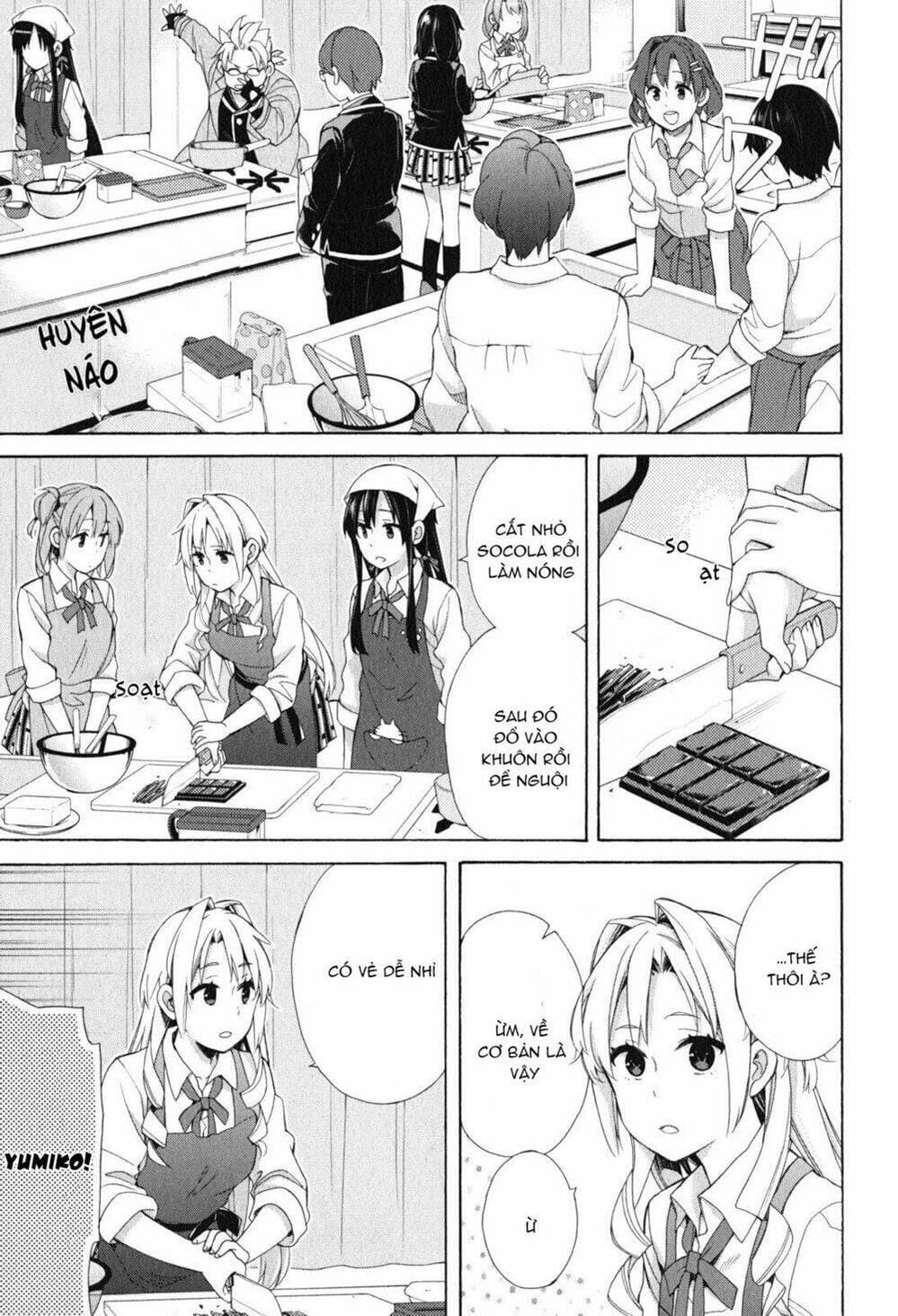 Truyện Tranh Chuyện Tình Thanh Xuân Bi Hài Của Tôi Quả Nhiên Là Sai Lầm - Oregairu trang 6