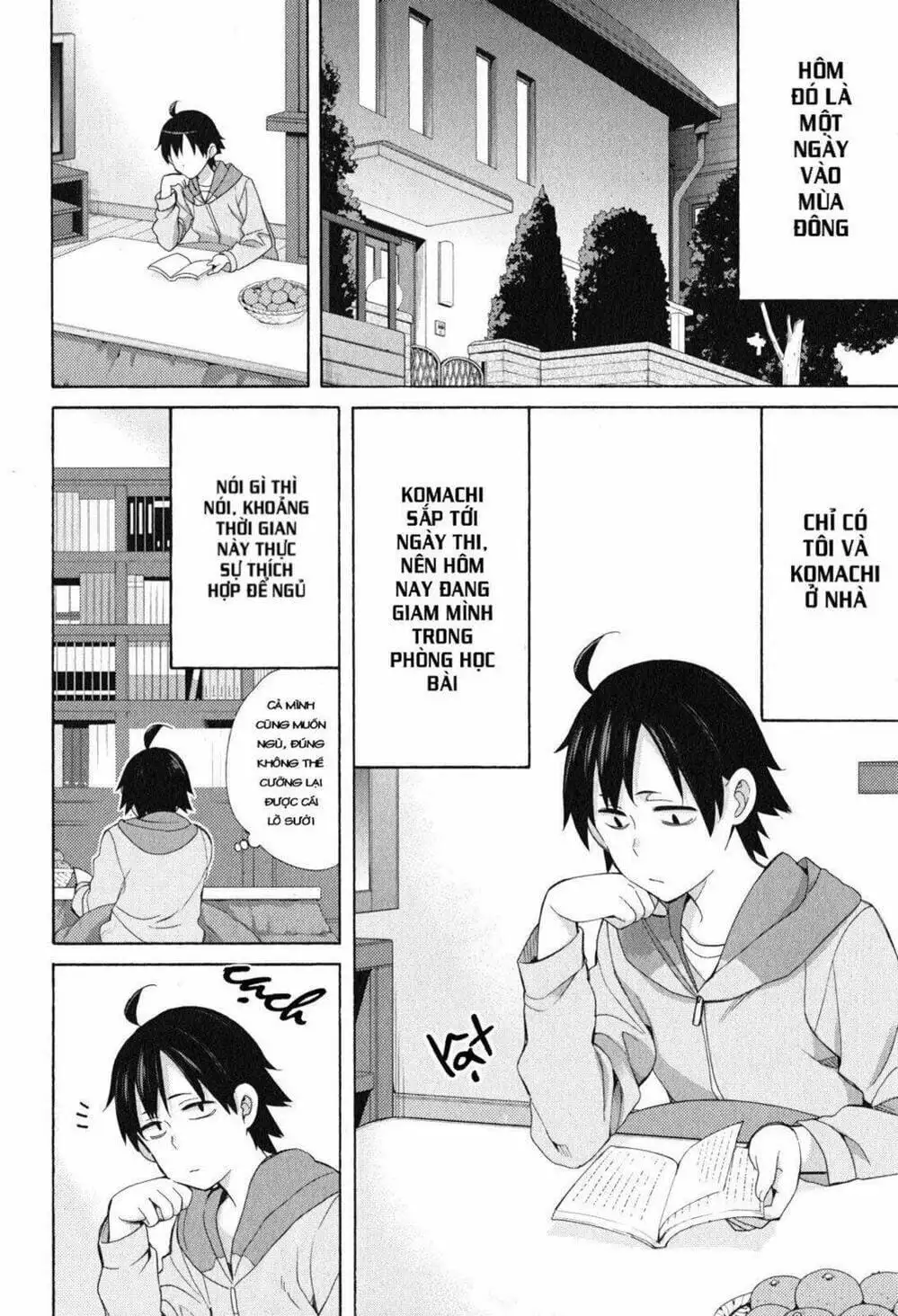 Truyện Tranh Chuyện Tình Thanh Xuân Bi Hài Của Tôi Quả Nhiên Là Sai Lầm - Oregairu trang 6