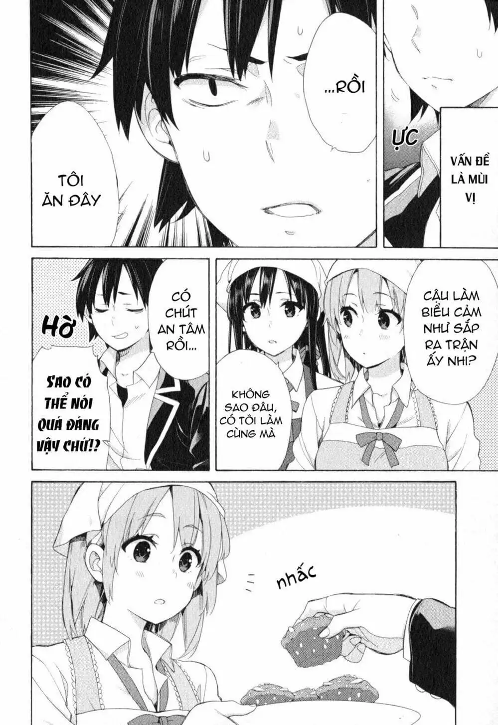 Truyện Tranh Chuyện Tình Thanh Xuân Bi Hài Của Tôi Quả Nhiên Là Sai Lầm - Oregairu trang 6