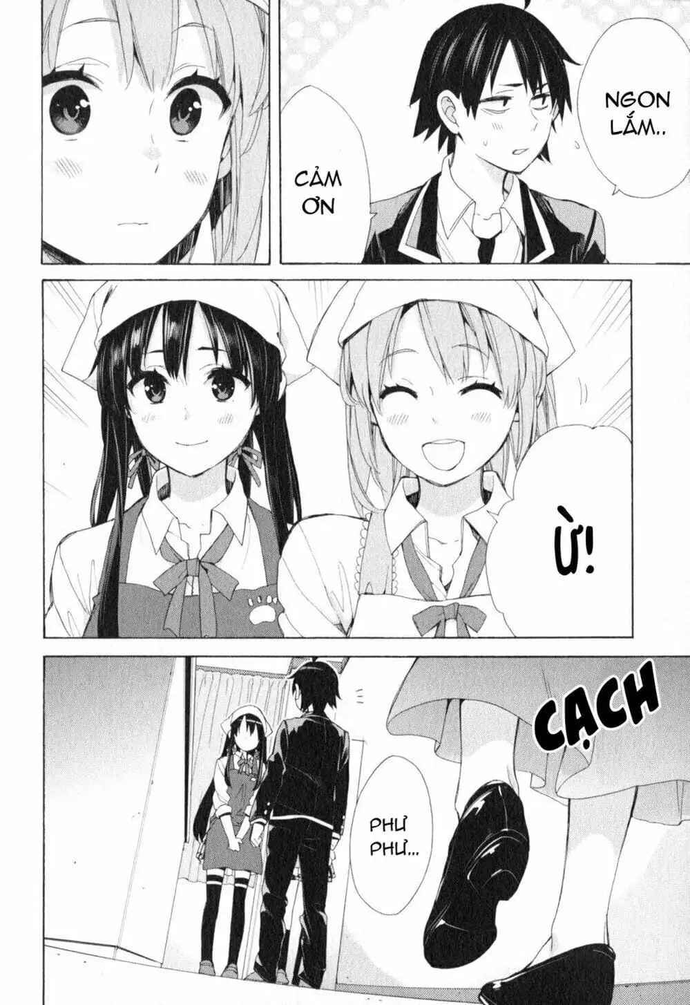 Truyện Tranh Chuyện Tình Thanh Xuân Bi Hài Của Tôi Quả Nhiên Là Sai Lầm - Oregairu trang 6