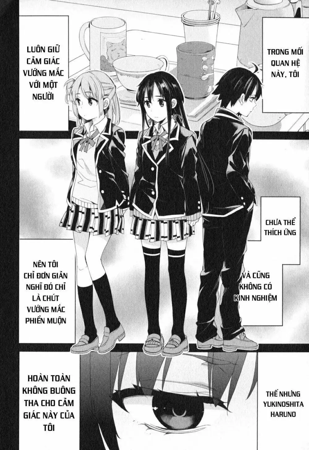 Truyện Tranh Chuyện Tình Thanh Xuân Bi Hài Của Tôi Quả Nhiên Là Sai Lầm - Oregairu trang 6