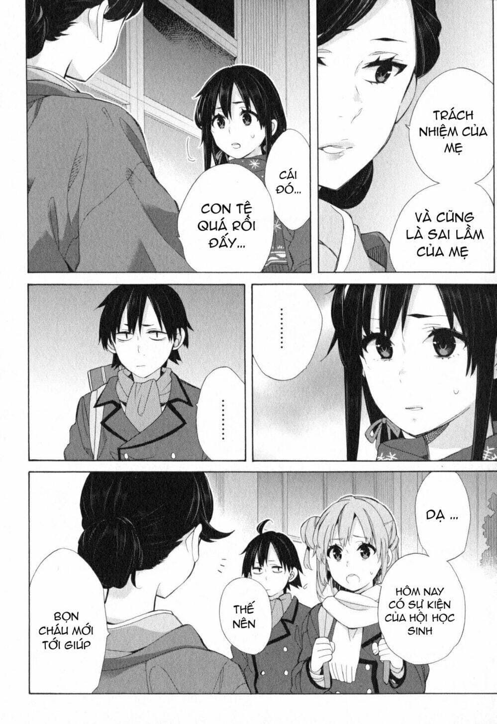 Truyện Tranh Chuyện Tình Thanh Xuân Bi Hài Của Tôi Quả Nhiên Là Sai Lầm - Oregairu trang 6