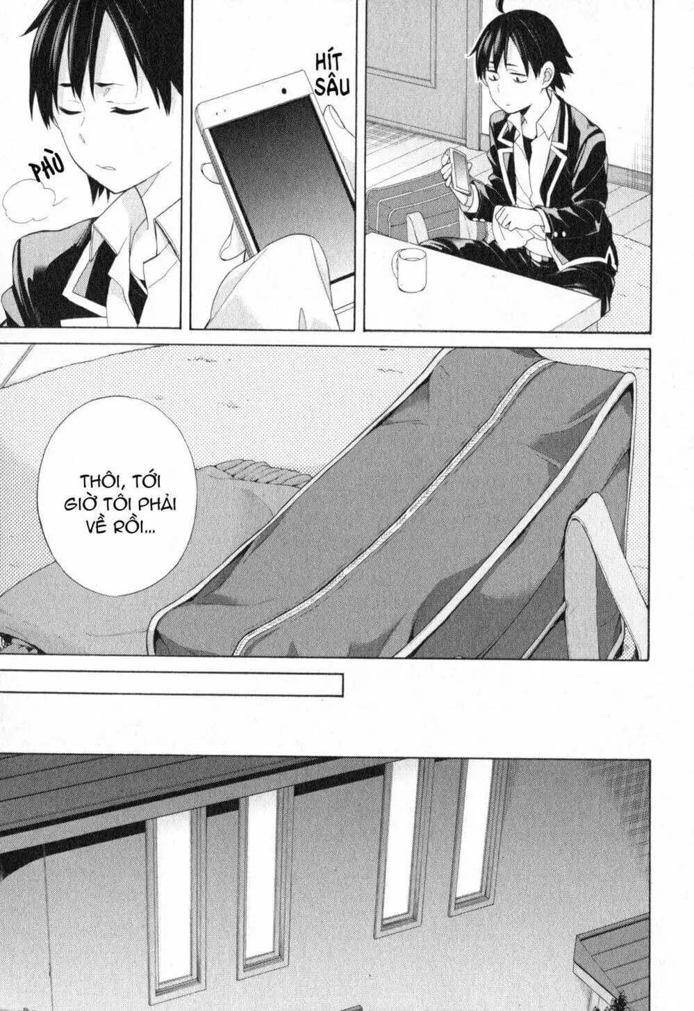 Truyện Tranh Chuyện Tình Thanh Xuân Bi Hài Của Tôi Quả Nhiên Là Sai Lầm - Oregairu trang 6