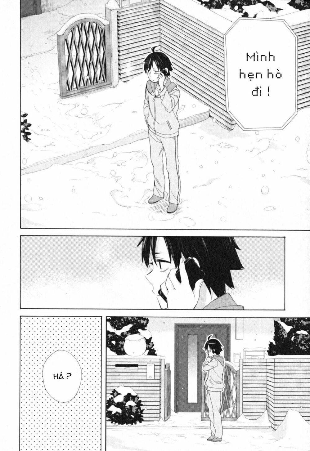 Truyện Tranh Chuyện Tình Thanh Xuân Bi Hài Của Tôi Quả Nhiên Là Sai Lầm - Oregairu trang 6