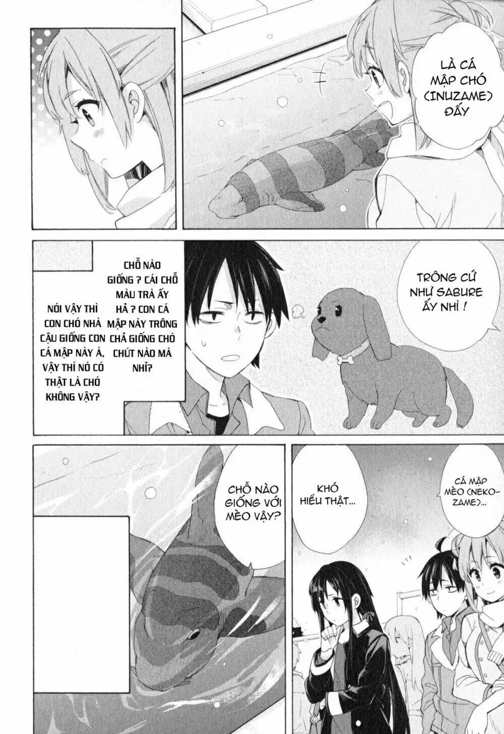 Truyện Tranh Chuyện Tình Thanh Xuân Bi Hài Của Tôi Quả Nhiên Là Sai Lầm - Oregairu trang 6