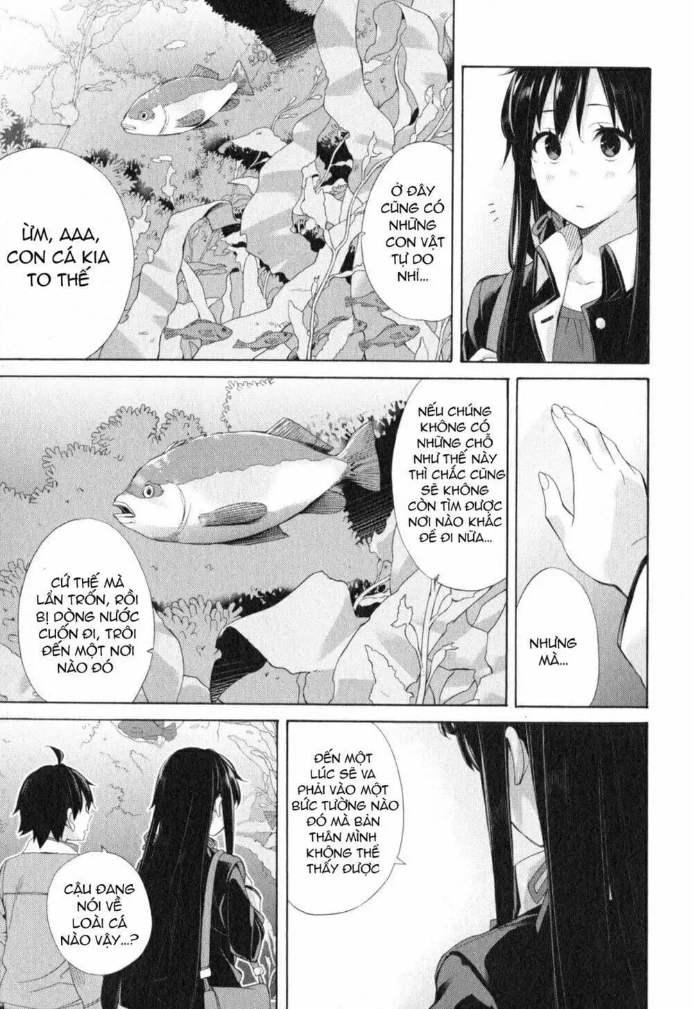 Truyện Tranh Chuyện Tình Thanh Xuân Bi Hài Của Tôi Quả Nhiên Là Sai Lầm - Oregairu trang 6