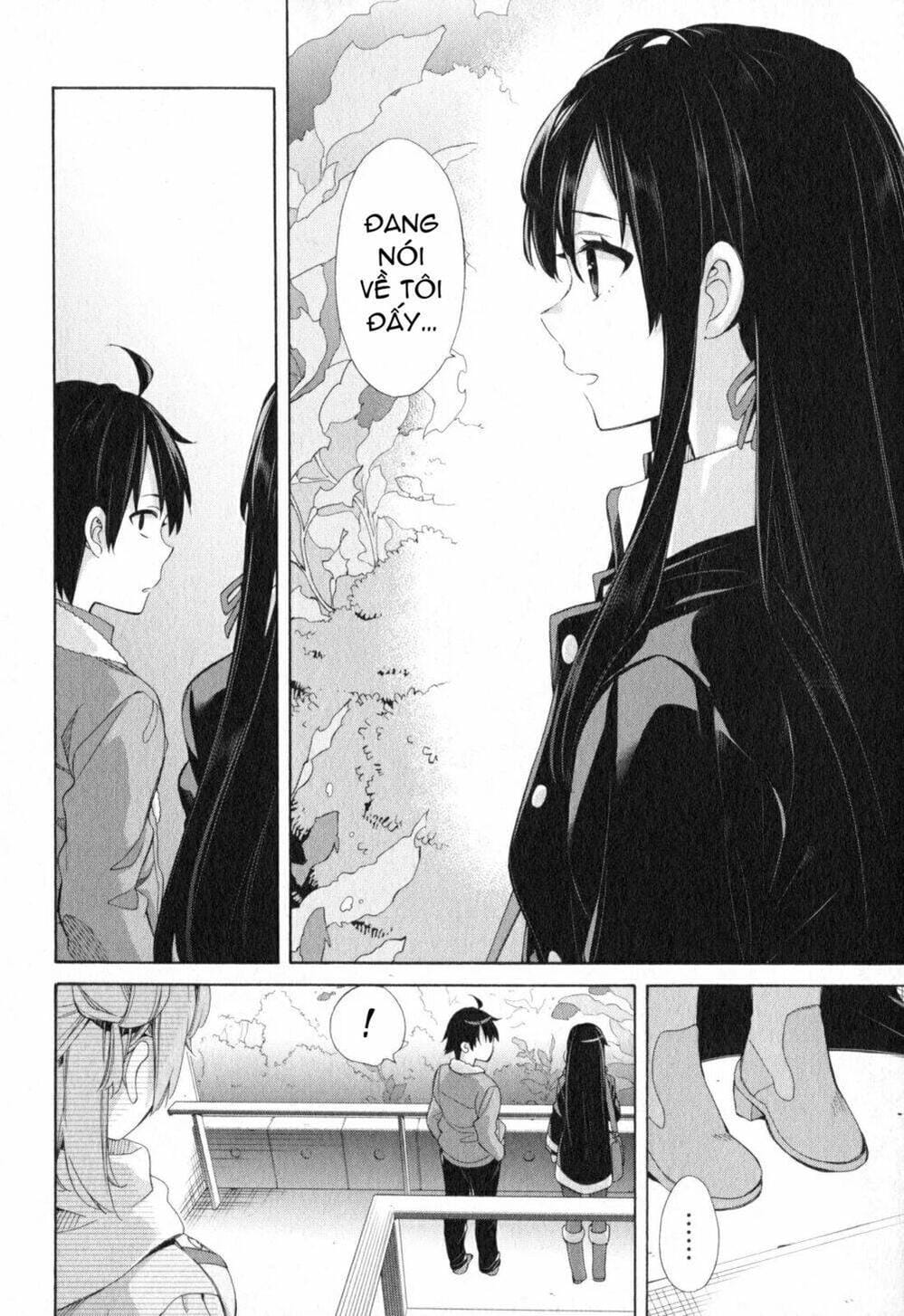 Truyện Tranh Chuyện Tình Thanh Xuân Bi Hài Của Tôi Quả Nhiên Là Sai Lầm - Oregairu trang 6