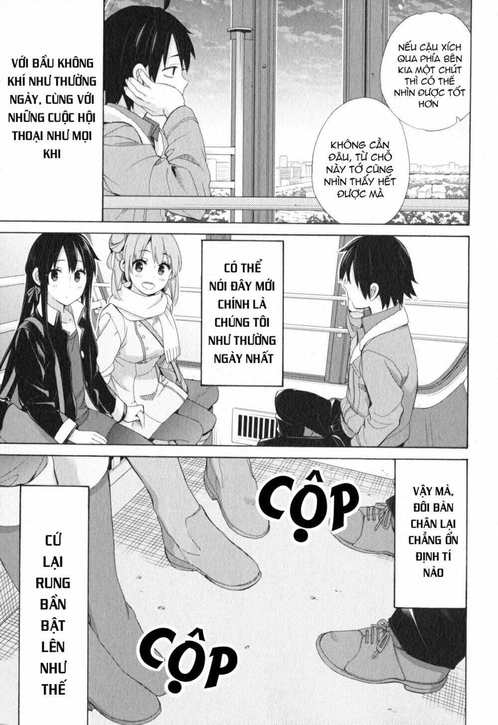 Truyện Tranh Chuyện Tình Thanh Xuân Bi Hài Của Tôi Quả Nhiên Là Sai Lầm - Oregairu trang 6