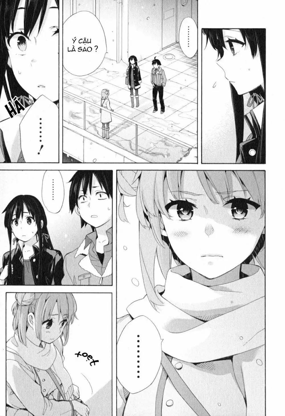 Truyện Tranh Chuyện Tình Thanh Xuân Bi Hài Của Tôi Quả Nhiên Là Sai Lầm - Oregairu trang 6