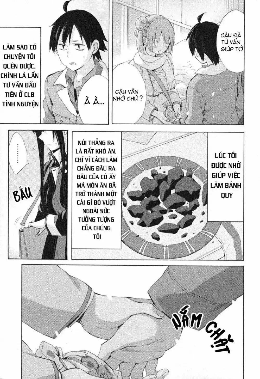 Truyện Tranh Chuyện Tình Thanh Xuân Bi Hài Của Tôi Quả Nhiên Là Sai Lầm - Oregairu trang 6