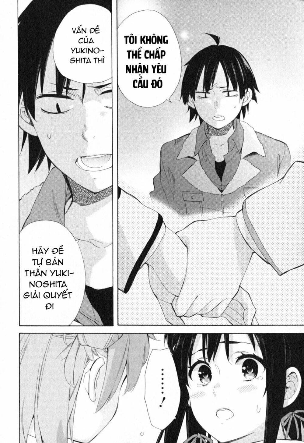 Truyện Tranh Chuyện Tình Thanh Xuân Bi Hài Của Tôi Quả Nhiên Là Sai Lầm - Oregairu trang 6